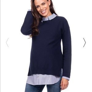 2 in 1 maternity & nursing sweater